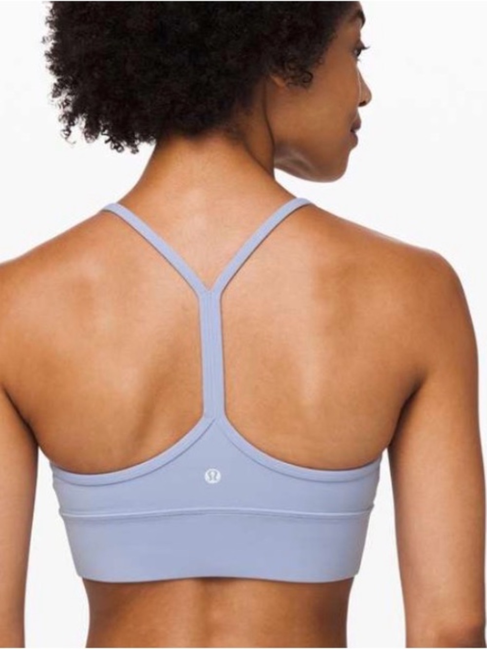 lululemon athletica Light Lavender T-Back Sports Bra